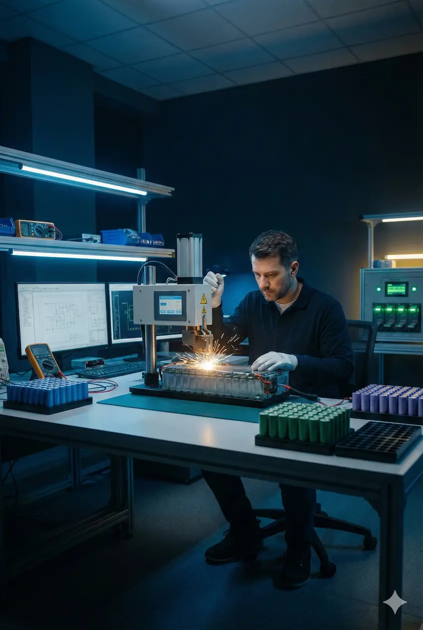 Máquina de soldadura de punto de alta frecuencia House Battery